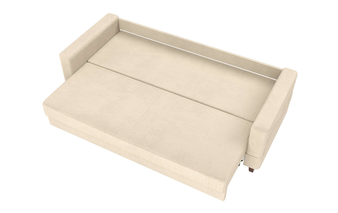 Диван - кровать ЕвроМагнат велюр тенерифе крем